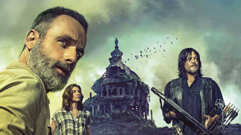 Seizoen 9 promotie poster van The Walking Dead